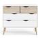 Tvilum Delta White/Oak Kommode 98.6x81.7cm