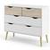 Tvilum Delta White/Oak Kommode 98.6x81.7cm