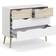 Tvilum Delta White/Oak Kommode 98.6x81.7cm