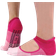 Sock Snob Non Slip Grip Low Cut Invisible Socks 2-pack - Pink