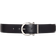 Ferragamo Single Gancini Reversible Belt - Black/Hickory