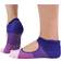 Sock Snob Non Slip Grip Low Cut Invisible Socks 2-pack - Purple