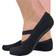 Sock Snob Sock Snob Cotton Non Slip Yoga Socks with Straps 2-pack - Black