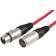 Stagg XLR - XLR M-F Red 3m