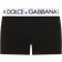 Dolce & Gabbana Regular Bi-Elastic Cotton Jersey Boxer Shorts - Black