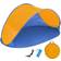 tectake Jasmin Beach Tent - Blue/Orange