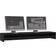 vidaXL Screen Stand Black TV-bänk 100x13cm