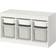 IKEA Trofast Storage Combination with Boxes White White/Grey