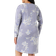 Triumph Night Dress In Long Sleeves - Violet/Dark Combination