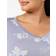 Triumph Night Dress In Long Sleeves - Violet/Dark Combination