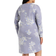 Triumph Night Dress In Long Sleeves - Violet/Dark Combination