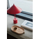 OYOY Kasa Cherry Red Table Lamp 50cm