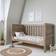 Tutti Bambini Modena 3-in-1 Cot Bed Oak 29.5x58.3"
