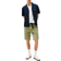 Tommy Jeans Scanton Slim Fit Chino Shorts - Aruba Green