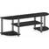 Furinno Turn-S-Tube Wide Entertainment Center Black/Grey TV Bench 120x40cm