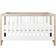 Tutti Bambini Modena 3 in 1 Cot Bed White/Oak 29.5x58.3"