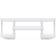 Furinno Turn-S-Tube Wide Entertainment Center White TV-bänk 120x40cm