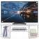 Furinno Turn-S-Tube Wide Entertainment Center White TV-bänk 120x40cm