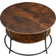 tectake Cromford Brown Sofabord 80x80cm