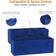 Amazon Basics Collapsible Navy Blue Storage Box 6pcs