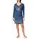 Triumph Night Dress In Long Sleeves - Blue
