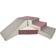 Velinda Soft Foam Play Slide Set White/Grey/Purple