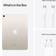 Apple iPad Air M1 (2022), 10.9-inch, Wi-Fi + Cellular, 64GB Starlight