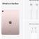 Apple iPad Air M1 (2022), 10.9-inch, Wi-Fi + Cellular, 64GB Pink