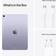 Apple iPad Air M1 (2022), 10.9-inch, Wi-Fi + Cellular, 64GB Purple