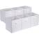 Amazon Basics Collapsible Solid White Storage Box 6pcs