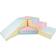 Velinda Set 4 Blocs Mousse Jeu Rose Bleu Jaune