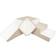 Velinda Soft Foam Play Slide Set White/Cappuccino