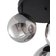 Lindby Teeja Cluster Light Smoke Pendant Lamp ∅ 46.5cm