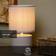 Lucide Greasby Grey Table Lamp 26cm