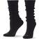 Hue Women's Slouch Sock 3-pack - White/Light Charcoal Heather/Black