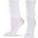 Hue Women's Slouch Sock 3-pack - White/Light Charcoal Heather/Black