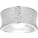 Sif Jakobs Ring Felline Concavo - Silver/Transparent