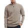 Barbour Essential Lambswool Half Zip Jumper - Dark Stone