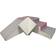 Velinda Soft Foam Play Slide Set White/Grey/Purple