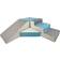 Velinda Set Blanc 4 Blocs Mousse Jeu