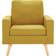 vidaXL 288699 Yellow Fåtölj 80cm