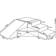 Velinda EPS Styrofaom+PE Foam Slide Set Hard Version White/Light Pink/Grey