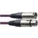 Stagg XLR - XLR M-F Purple 3m