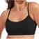 Tridri Women's Recycled Seamless '3D Fit' Multi-Sport Flex Bra - Black