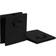 Amazon Basics Collapsible Solid Black Förvaringslåda 6st