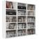 vidaXL CD Cabinet White Book Shelf 89.5cm