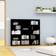 vidaXL CD Cabinet Black Book Shelf 89.5cm