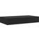 vidaXL Floating Black Wall Shelf 48cm