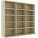 vidaXL CD Cabinet Sonoma Oak Book Shelf 89.5cm