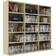 vidaXL CD Cabinet Sonoma Oak Bücherregal 89.5cm